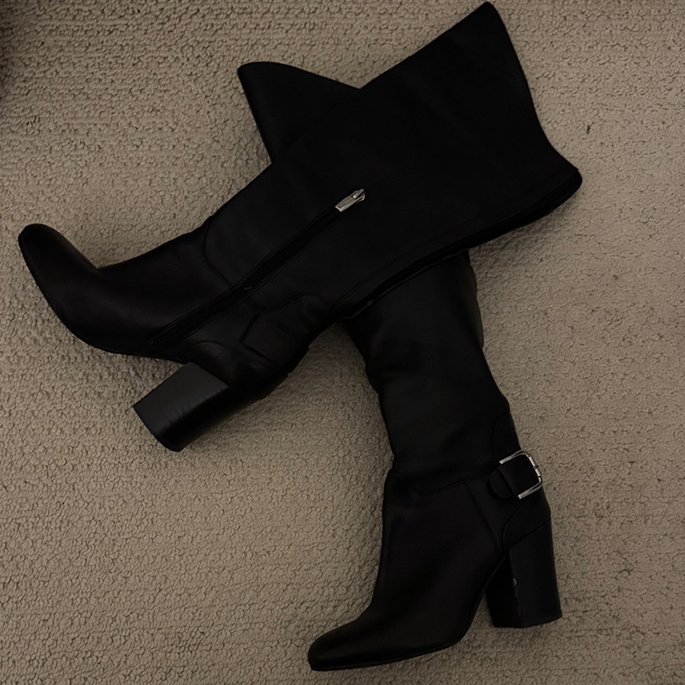 Vince Camuto Black Heeled Boots
